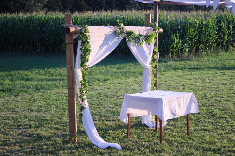 Forest-inspired Wedding Altar